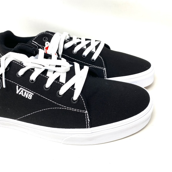 💖MEGA SALE💖VANS Seldan Canvas Black Casual  Women’s   Low Top VN0A4TZE187 - Picture 7 of 10